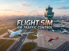 게임 Flight Sim Air Traffic control 온라인