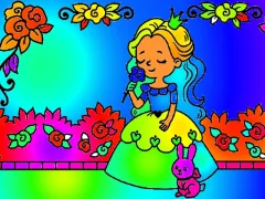 게임 Coloring Book: Princess Juliet 온라인