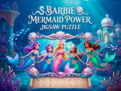 게임 Barbie Mermaid Power Jigsaw Puzzle 온라인