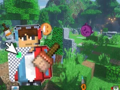 게임 Draw a skin for Mineblock with physics 온라인