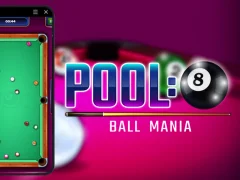 게임 Pool 8 Ball Mania 온라인