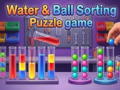 게임 Water & Ball Sorting Puzzle game 온라인