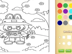 게임 Labubu Coloring Book For Kids 온라인