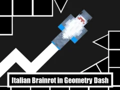 게임 Italian Brainrot in Geometry Dash 온라인