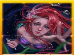 게임 Mermaid Ariel Princess Jigsaw Puzzle 온라인