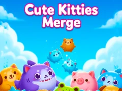 게임 Cute Kitties Merge 온라인