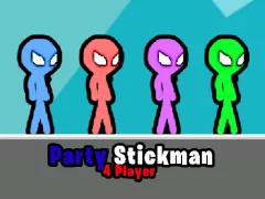 게임 Party Stickman 4 Player 온라인