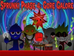 게임 Sprunki Phase 4: Gore Galore 온라인