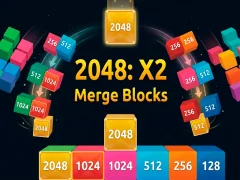 게임 2048 X2 Merge Blocks 온라인