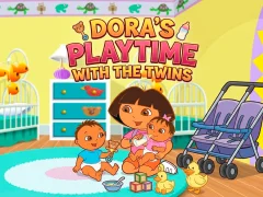 게임 Dora the Explorer Dora's Playtime with the Twins 온라인