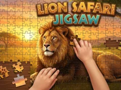 게임 Lion Safari Jigsaw 온라인