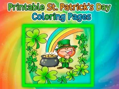 게임 Printable St Patricks Day Coloring Pages 온라인