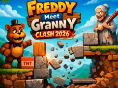 게임 Freddy Meet Granny Clash 2026 온라인