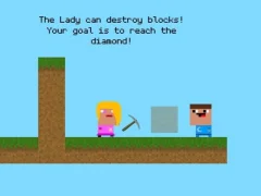 게임 Lady And Nubik Build And Dig 온라인