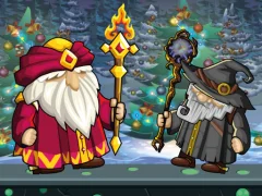 게임 Wizard Santa Jump 온라인