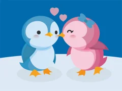 게임 Cute Penguin Puzzle 온라인