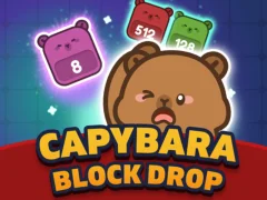 게임 Capybara Block Drop 온라인