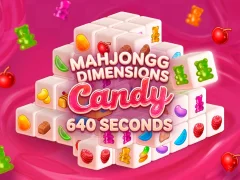 게임 Mahjongg Dimensions Candy 640 seconds 온라인