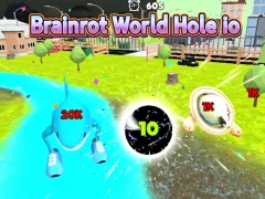 게임 Brainrot World Hole io 온라인