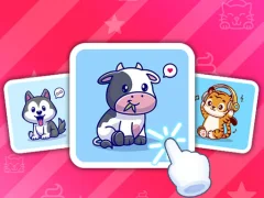 게임 Cute Animal Cards 온라인