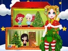 게임 Christmas Puppet Princess House 온라인