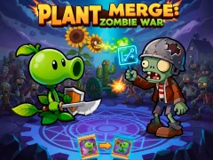 게임 Plant Merge: Zombie War 온라인