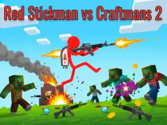게임 Red Stickman Vs Craftmans 2 온라인