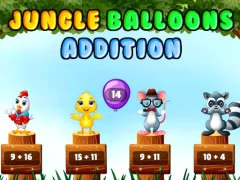 게임 Jungle Balloons Addition 온라인
