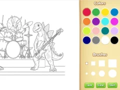 게임 Dinosaur Coloring Book For Kids 온라인