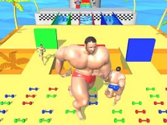 게임 Muscle Race 3D: Smash Running Game 온라인