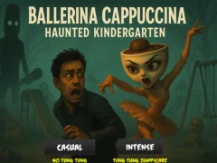 게임 Ballerina Cappuccina Haunted Kindergarten 온라인