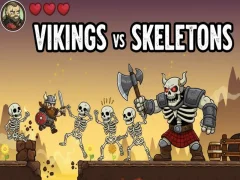 게임 Vikings Vs Skeletons 온라인