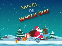 게임 Santa On Wheelie Bike 온라인