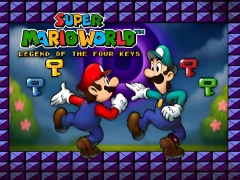 게임 Super Mario World Legend of the Four Keys 온라인