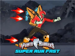 게임 Power Rangers Super Run Fast 온라인