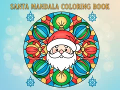 게임 Santa Mandala Coloring Book 온라인