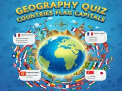 게임 Geography Quiz Countries Flag Capitals 온라인