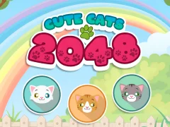 게임 Cute Cats 2048 온라인