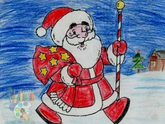 게임 Santa Claus Coloring 온라인