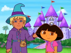 게임 Dora The explorer Dora's Magic Castle Adventure 온라인