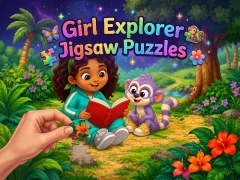 게임 Girl Explorer Jigsaw Puzzles 온라인