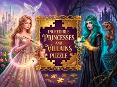 게임 Incredible Princesses and Villains Puzzle 온라인