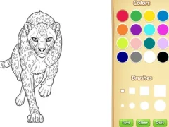 게임 Wild Animals Coloring Book 온라인