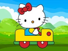 게임 Cute Kitty Car Jigsaw 온라인