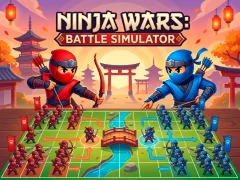 게임 Ninja Wars: Battle Simulator 온라인