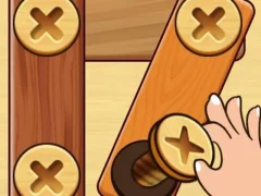 게임 Screw Nuts & Bolts: Wood Solve 온라인