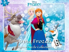 게임 Anna Frozen Jigsaw Puzzle Collection 온라인