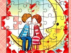 게임 Loving Couple Jigsaw 온라인