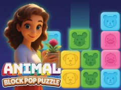게임 Animal Block Pop Puzzle 온라인