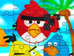 게임 Funny Birds Pop It Jigsaw 온라인